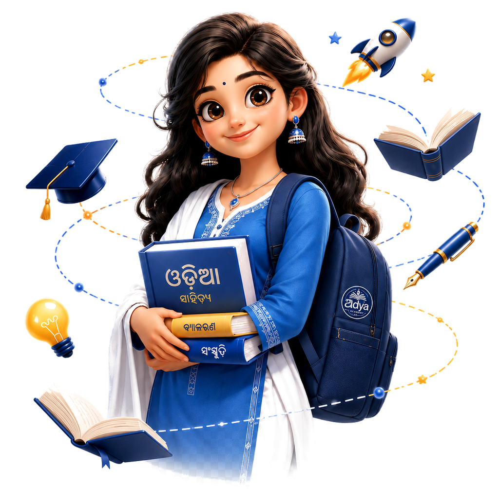 Adya Odia Academy student